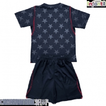 Camisa de time de futebol Estados Unidos Replicas 2º Equipamento Infantil Mundo 2026 Manga Curta (+ Calças curtas)